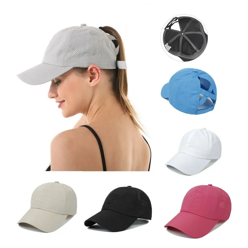 Casquettes de Baseball pour hommes et femmes, Casquette de soleil, chapeau de sport en maille, WLL2231