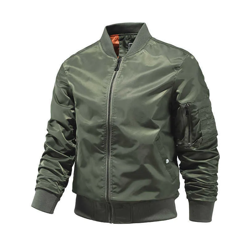 【送料無料/即納】  Mens Style Military Bomber Flight Size Plus Oversized Jacket Clothing