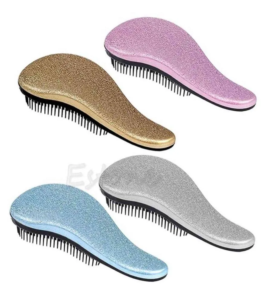 5 Color High Quality Magic Detangling Hair Brush Comb Professional Massage Hair Comb Antistatic Styling Tool Hairbrush VH0046837831