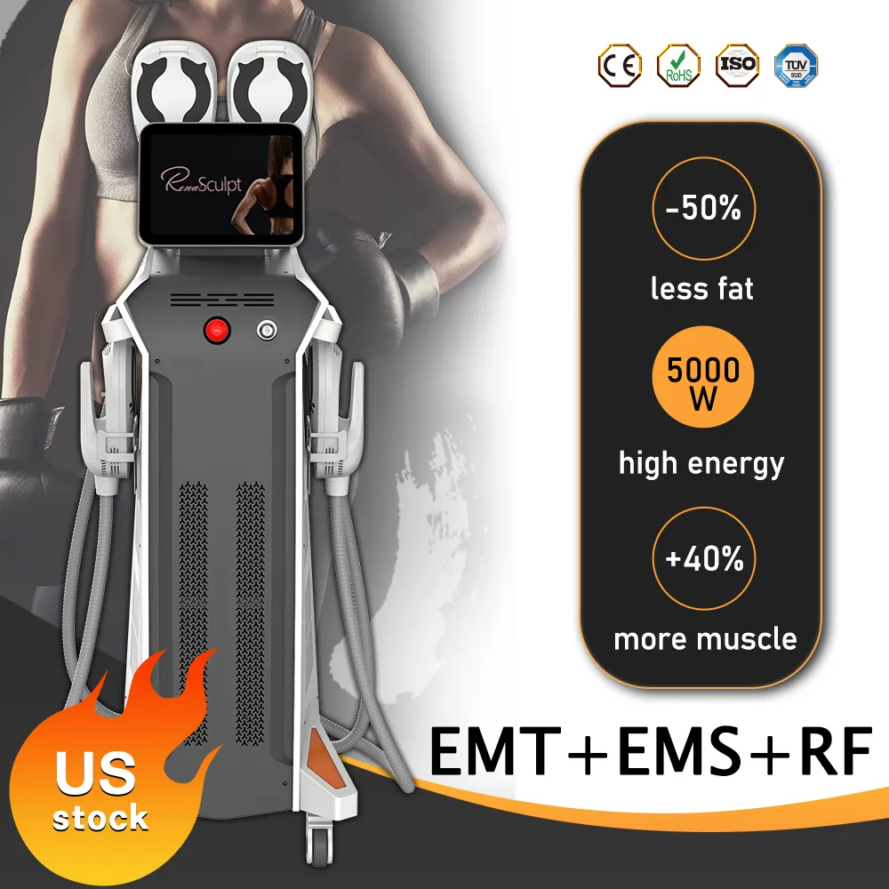 EMS Neo Zayıflama Makinesi EMS RF Cilt Sıkma Elektromanyetik Kas Binası EMSlim Yağ Cihazı Azalt CE FDA onaylı