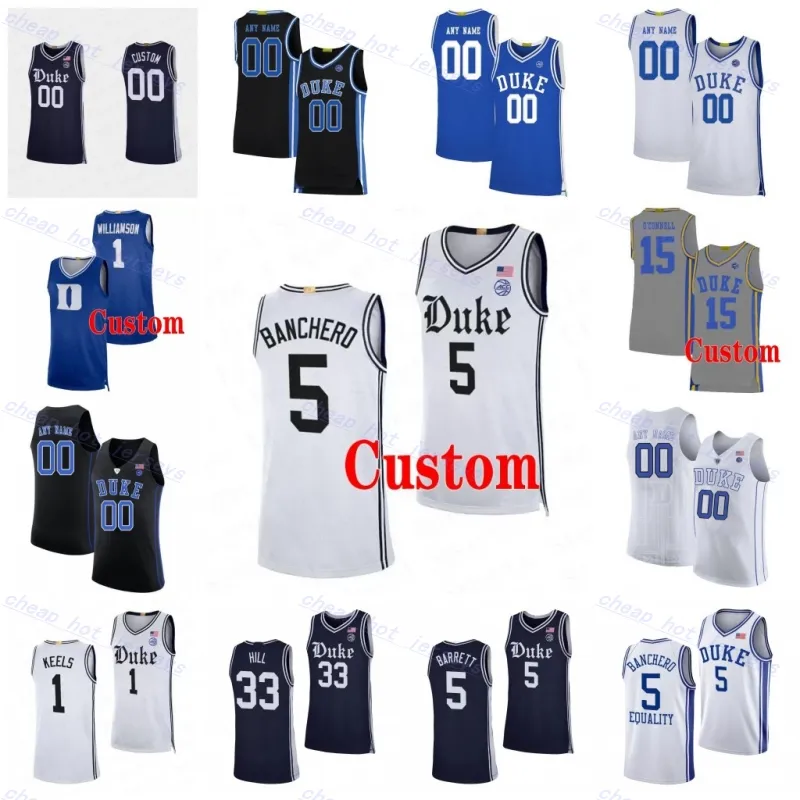 Save Big on Bulk Zion Williamson Duke Jersey Barrett Cameron Reddish  Duke Blue Basketball Jersey Custom Stitched Mens Youth Zion Williamson 