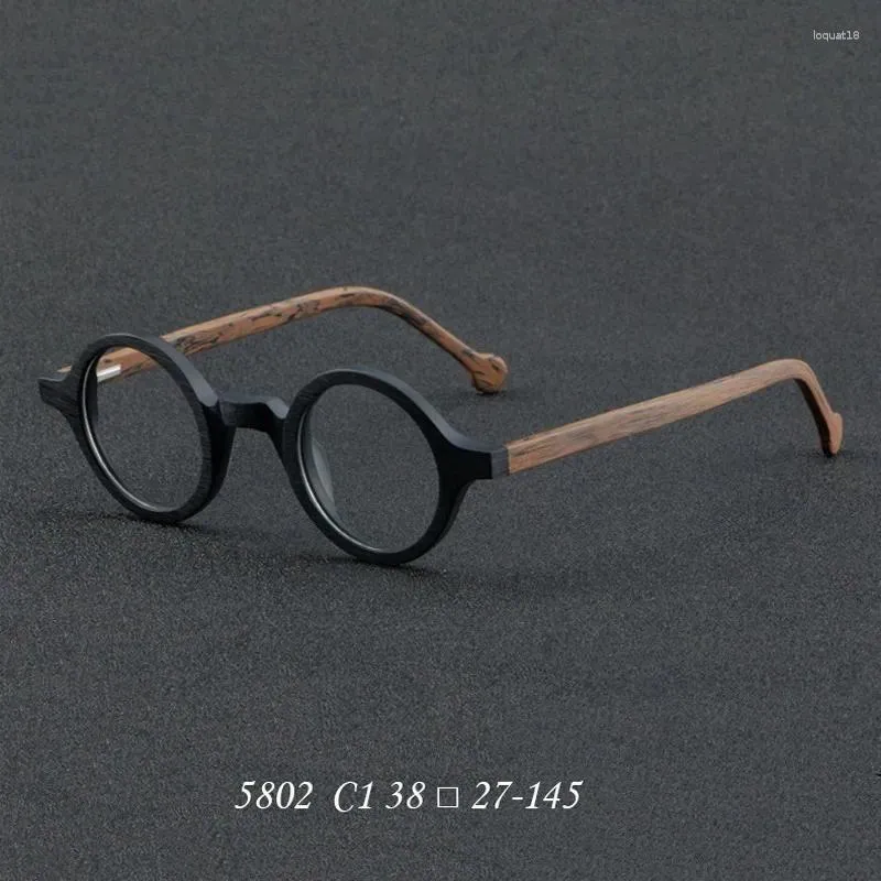 Okulary przeciwsłoneczne okrągłe okulary talerzy vintage rama sprężyna