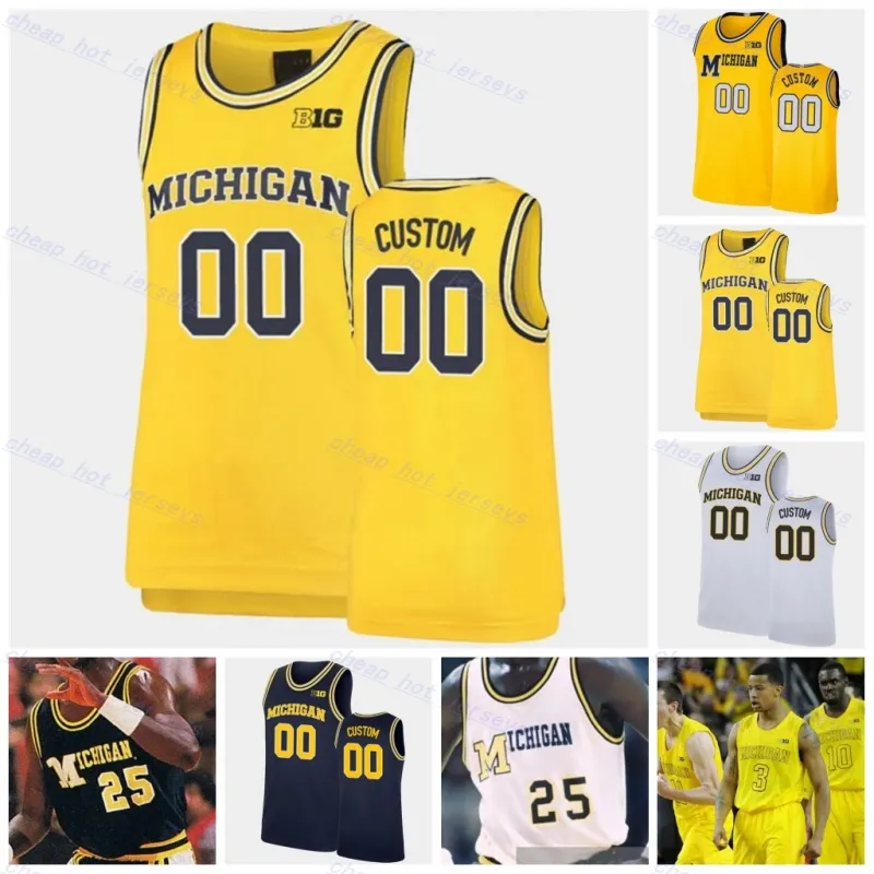 Woerines Basketball Jersey 24 Youssef Khayat 31 Harrison Hochberg 40 George Washington III 42 Will Tschetter Michigan Jerseys Custom Ed Mens