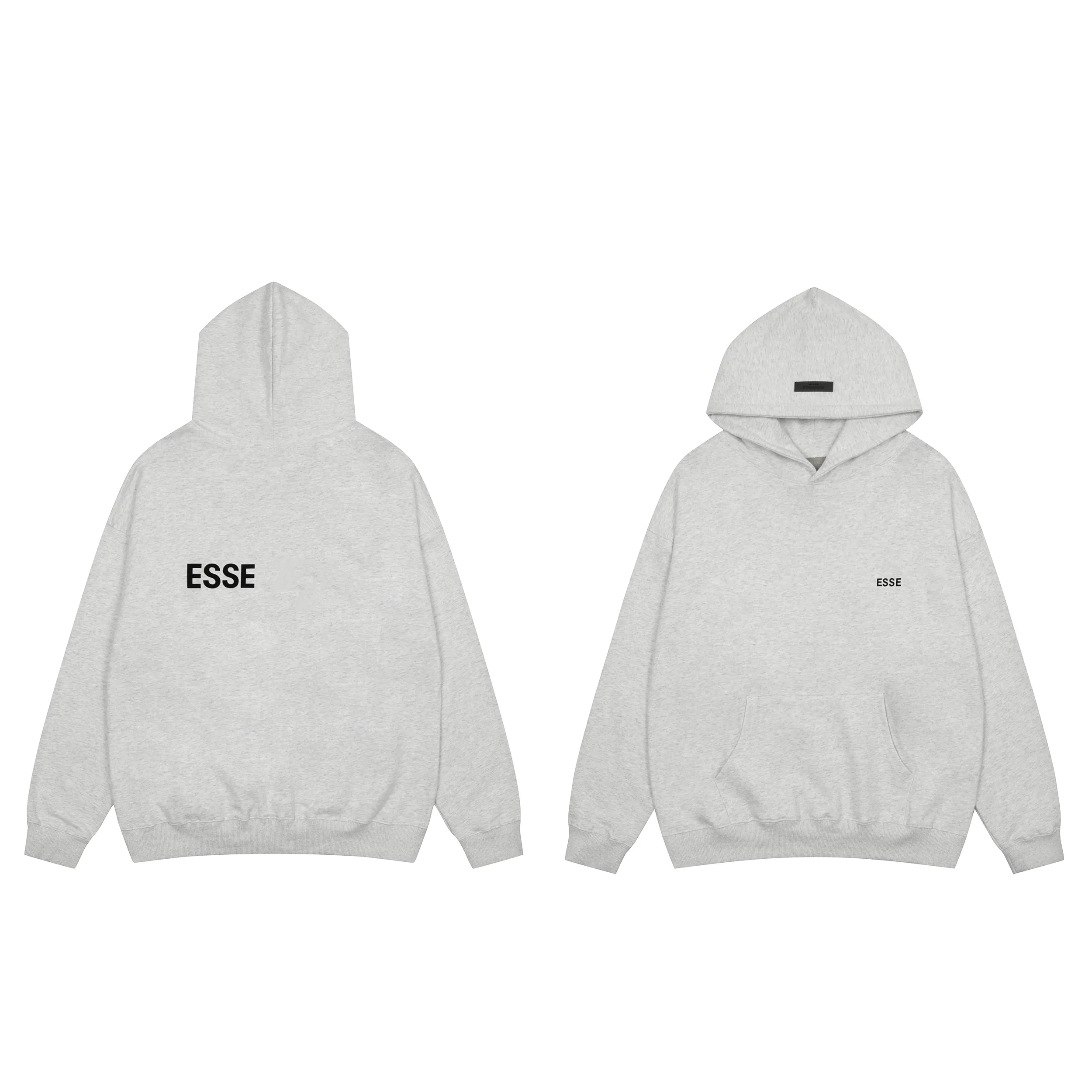 Designer Hoodie Moda Masculina: Capuz Leve Com Zíper, Suprimento