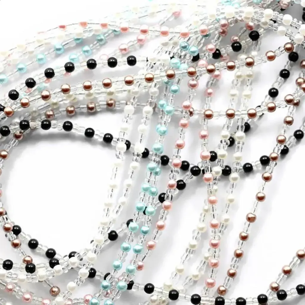 12Pcs Beads Eyeglass Strap Chain Lanyard Holder, Non-slip Sunglasses Reading