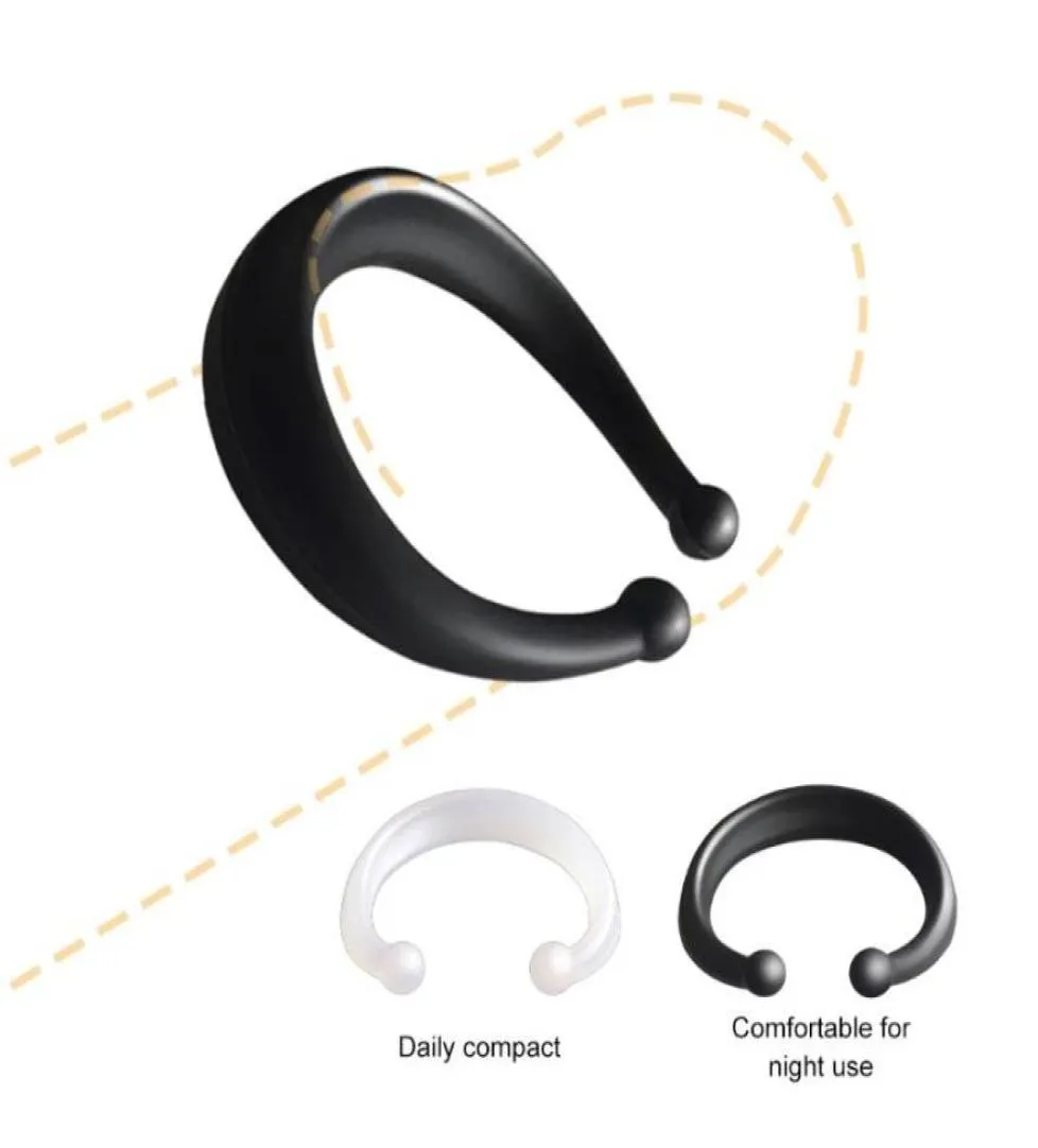 Cockrings 2PCS Silicone Penis Rings Male Foreskin Corrector Glans Physiotherapy Ring Delay EjaculationCoc K Sex Toys Adult Product9317295