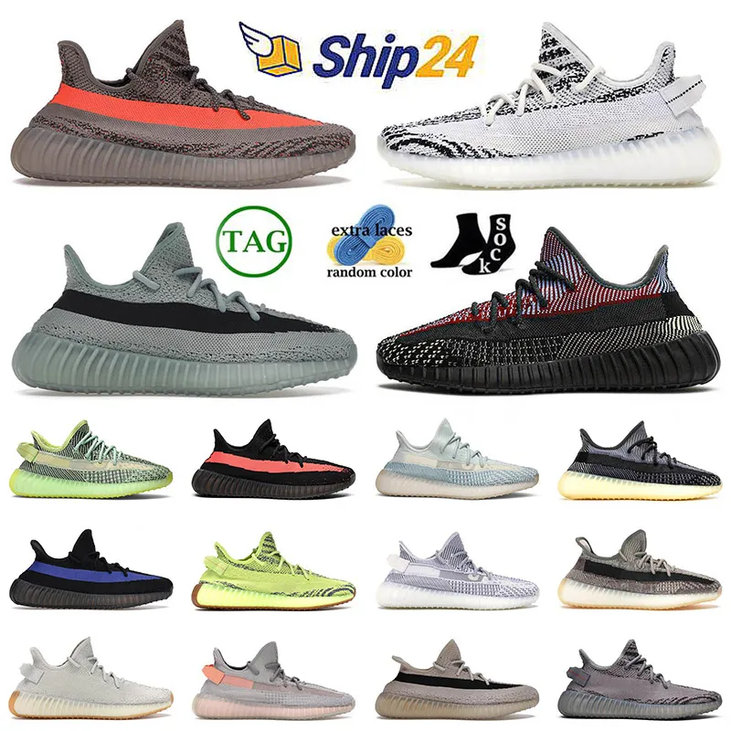 adidas yeezy yeezys 350 shoes kanye west 350 v2 스포츠형 프리미엄 남녀 러닝화 판암 눈부신 블루 Bred 크림 마노 찌꺼기 테니스 【code ：L】