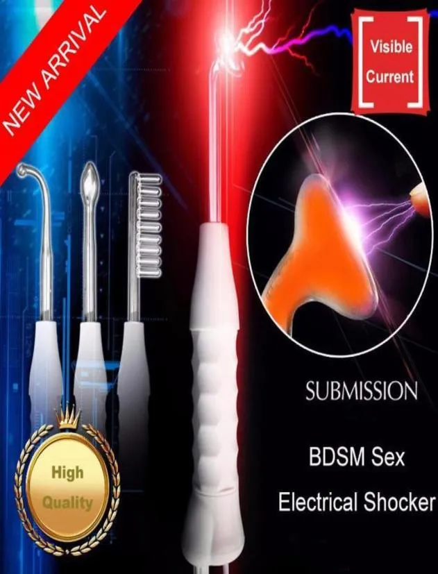 Elektrische Schok Sex Producten Electro Full Body Massage Stimulator Fetish Medisch Thema Speeltjes Voor Koppels Flirten SN55037498086