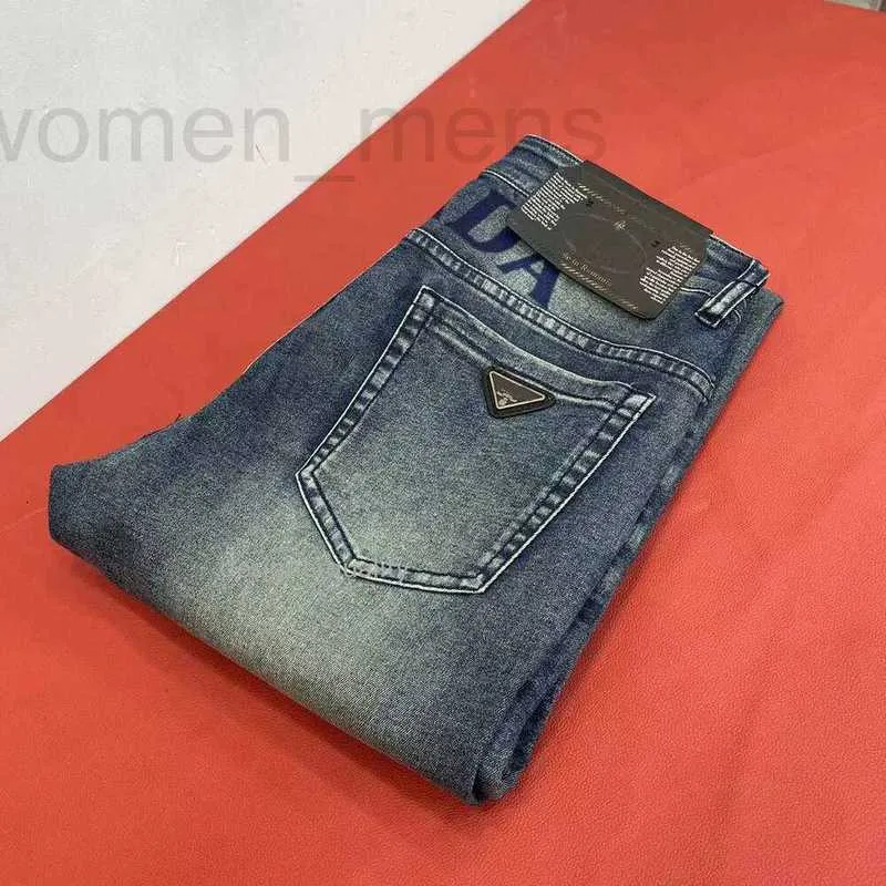 Męski projektant dżinsów Męskie dżinsy spodnie spodnie joggingowe haftowane spodnie dresowe 3D myte zamykane spodnie