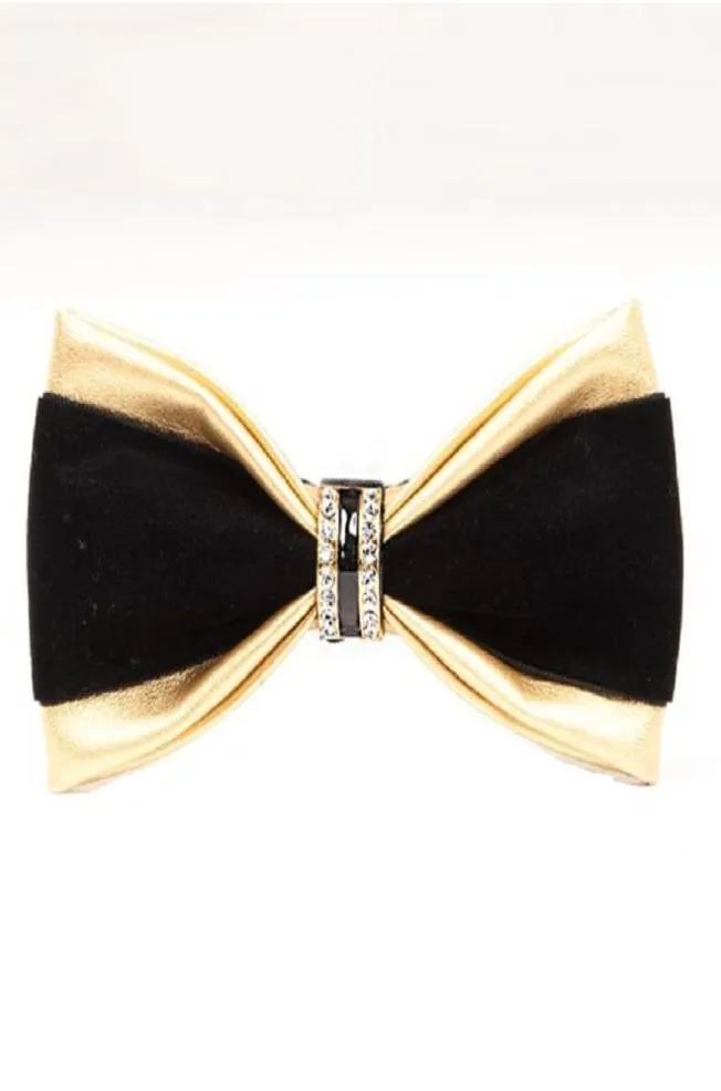 Slapup Bow Tie Men Luxury Pu Diamond Bowtie Wedding Party Business Gift Gift Gift Butterfly for 남자 여자 저녁 넥웨어 Red Blue8273935