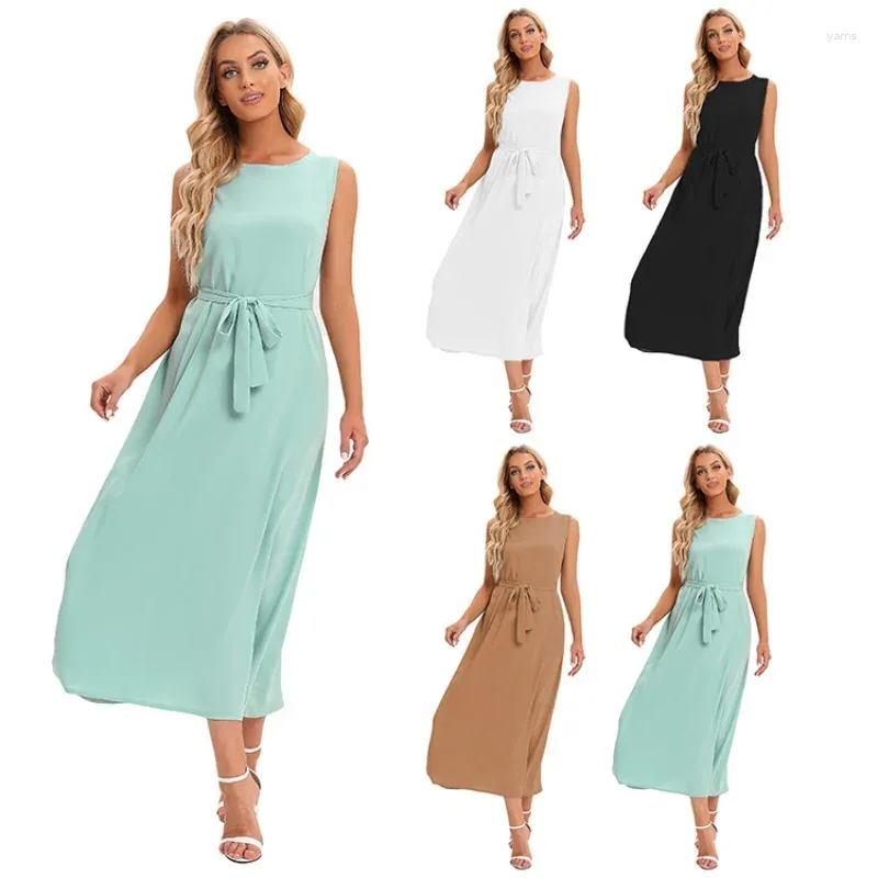 Casual Kleider Ramadan Innere Islamische Kleidung Für Frauen Dubai Abaya Türkei Arabisch Muslimischen Kleid Robe Musulmane Femme Vestidos