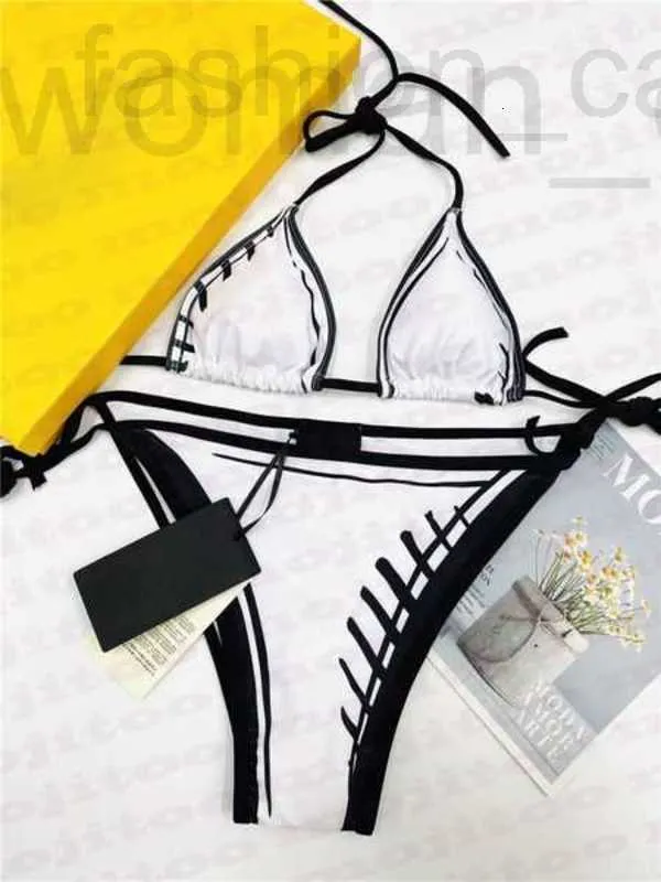 Tallas grandes Diseñador de trajes de baño Moda para mujer Chicas sexy Traje de baño Traje de baño de verano Bikinis de playa Conjunto Patrón de letras Mujeres Body Ropa de baño WO03