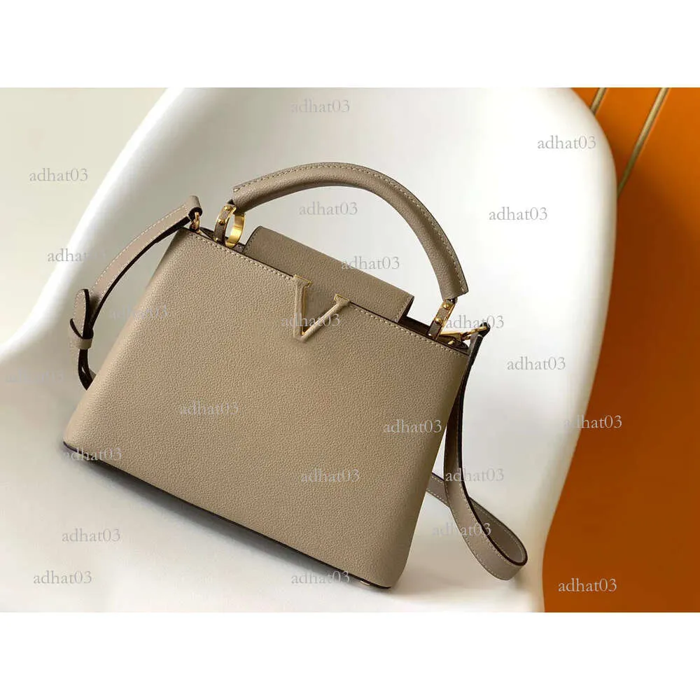 Tote bags Original style Quality Genuine Leather V LOCK presbyopia Totes Palladium decoration postman bag portable female handbag Shoulder Bags handbags