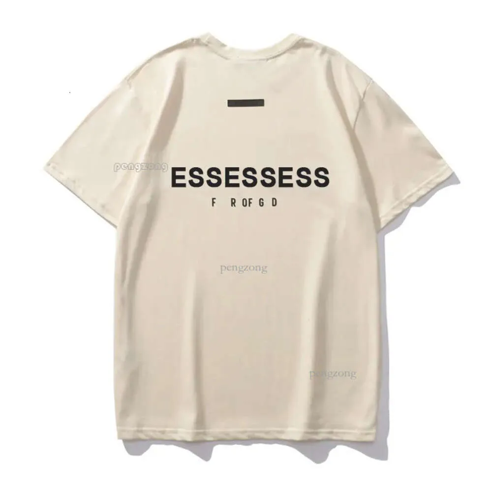 Ess Luxuryt-shirt Дизайнерские футболки Модные футболки Мужские женские Боги с коротким рукавом Хип-хоп Уличная одежда Топы Повседневная одежда Одежда 856