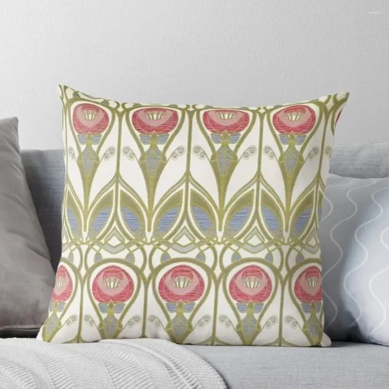 Pillow Charles Rennie Mackintosh Flowers Design Throw Sleeping Pillows S For Children Decor