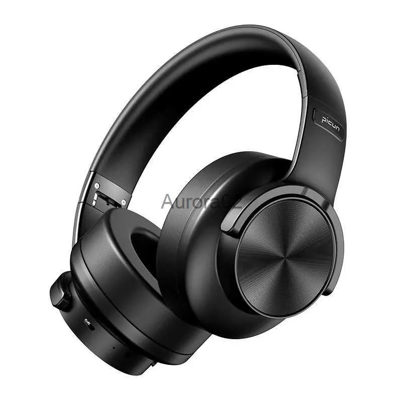 Mobiltelefonörlurar Picun B8 Bluetooth Hörlurar Touch Control Trådlösa hörlurar med MIC över EarPhone TF -kort Stereo -headset för PC TV YQ240219