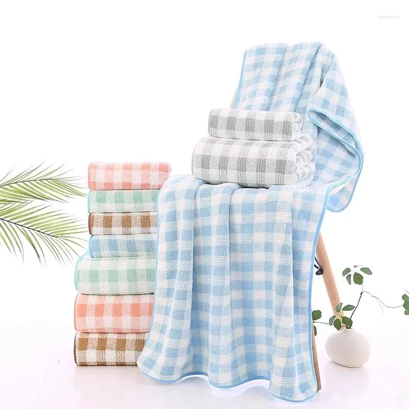 Handdoek 140x70cm Plaid Bad Sneldrogend Microfiber Handdoeken Absorberende Douche Op Strand Badjas Badjas Badkamer Washandje