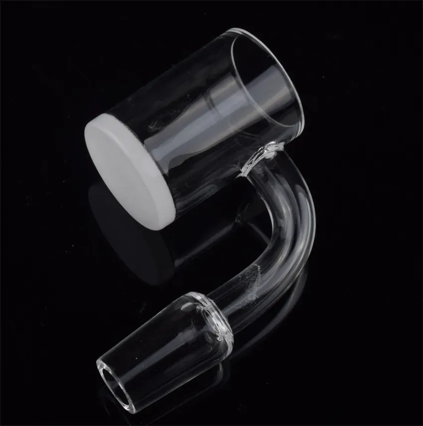 Top quality Opaque Bottom Gavel Flat Top Quartz Banger dab Nail 10mm 14mm 18mm Male Female Glass Bubble Spinning Carb Cap Terp Pearl