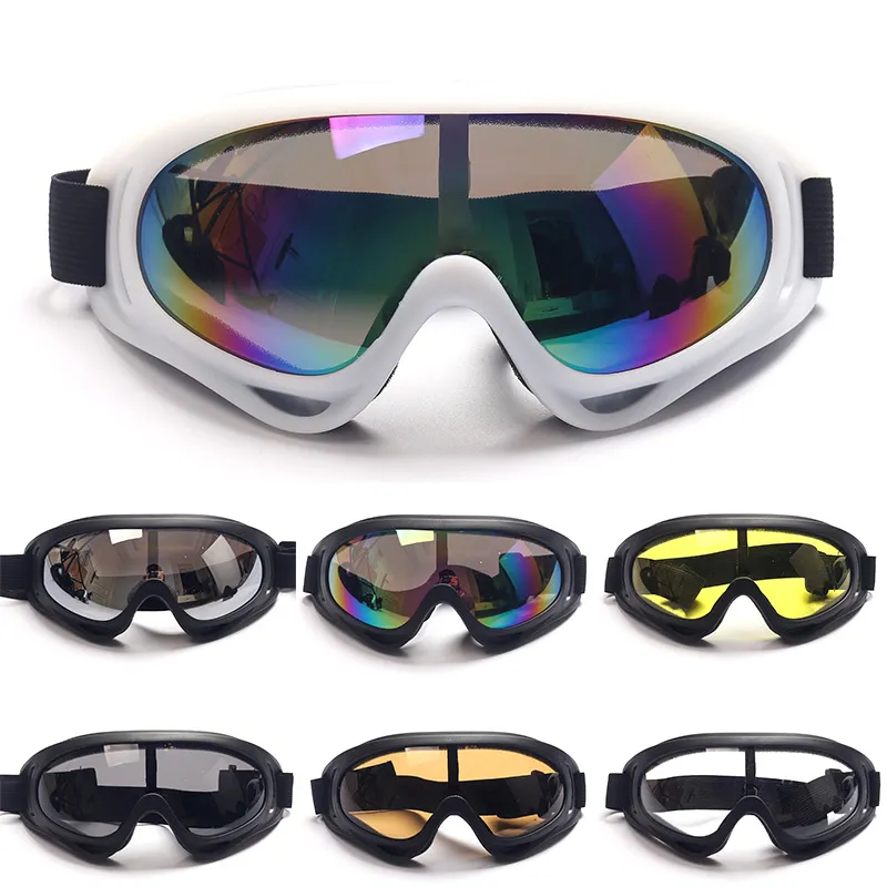 Nuovi occhiali da moto fuoristrada Parabrezza da esterno Occhiali tattici Occhiali da sci