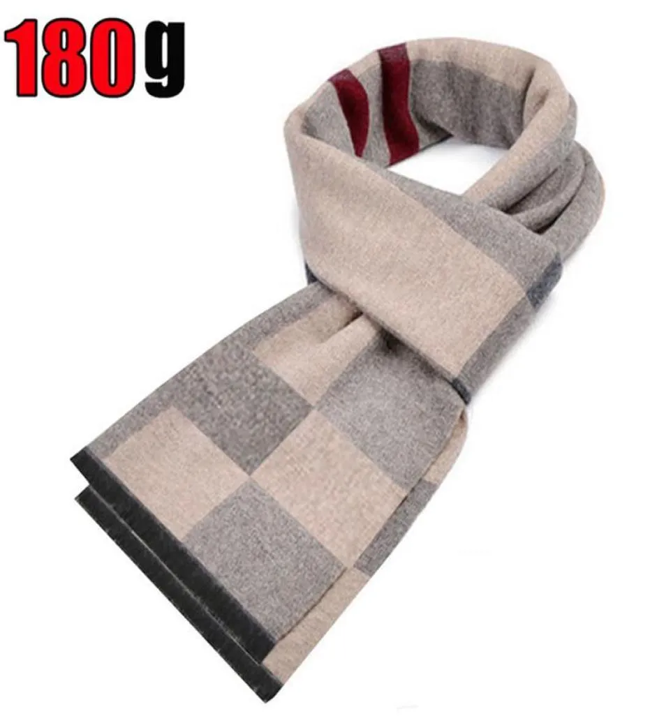 Manyueco Scarves Men Fashion Plaid Autumn Winter Scarf Business Cashecol Cachecol Cachecol Cachecol Wool Mens Warm Shawl Lap Neckerchief8975061