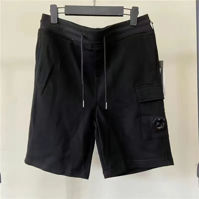 CP Company Swim Shorts Lente herfst Trendy heren shorts borduurwerk ontwerper heren Casual losse hight street zwarte sport shorts snel drogen man strandbroek el43