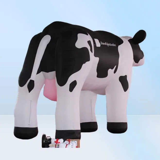 8101316 pés ou vacas leiteiras holandesas infláveis gigantes personalizadas para publicidade fabricadas na China7472160