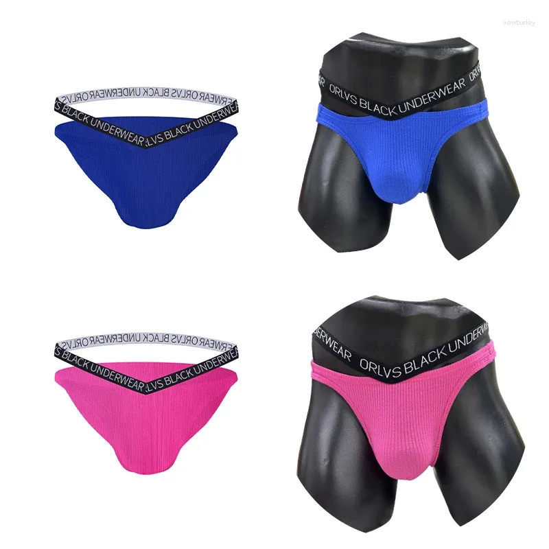 Underpants Cuecas Gays Men's Underwear Cotton Breathable Sexy Briefs Men Slip Comfortable Hollow Mens Bikini Panties OR6313K