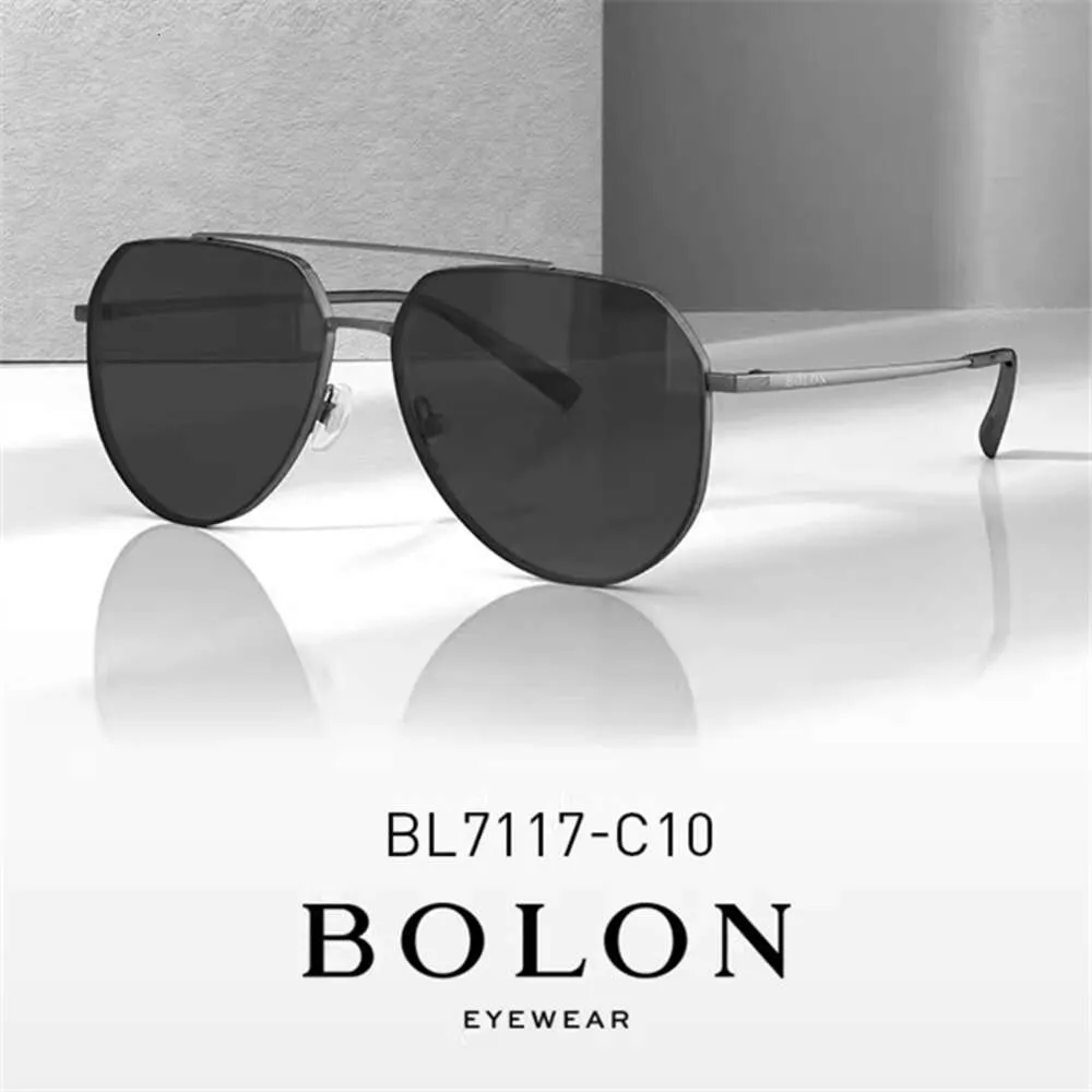 BOLON Aviator Lunettes de soleil polarisantes polyvalentes Lunettes de conduite pour hommes Bl7117