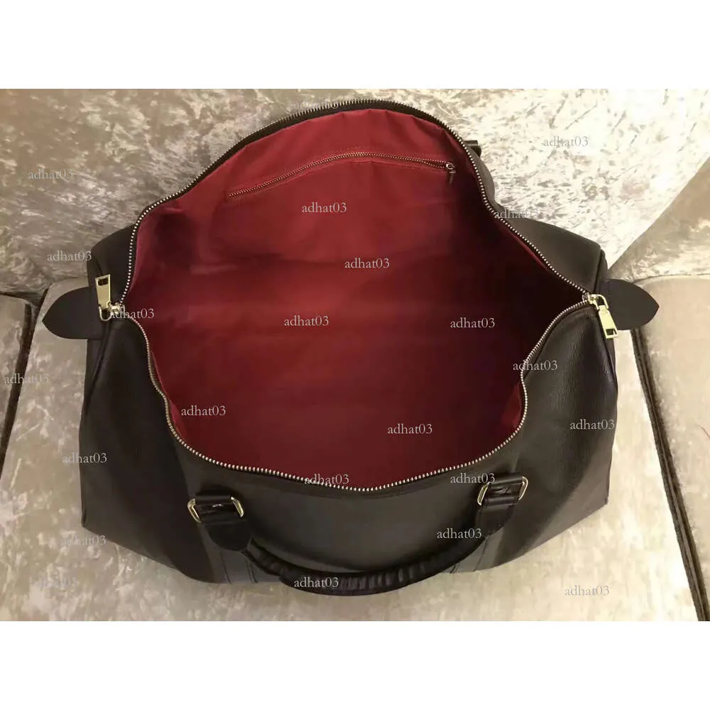 M41414/M41418 54cm bag Keepall luggage Pu Leather Handbags Fashion Women Travel Bags men duffel bag female large capacity sports purse