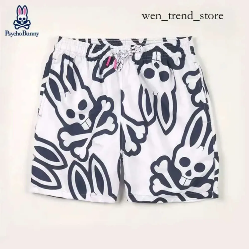 Bad Bunny Shorts Designer Mens Shorts Pantalons de plage Crâne Lapin Pantalons à fleurs Shorts de surf européens et américains Séchage rapide Accueil Shorts Taille asiatique 225 581