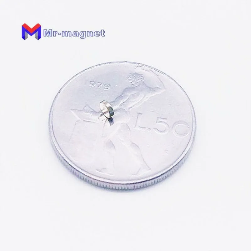 4mm x 1mm Small Super Strong Magnet Powerful Neodymium Rare Earth NdFeB Permanent Magnets Mini Headphone speaker Thin Disk