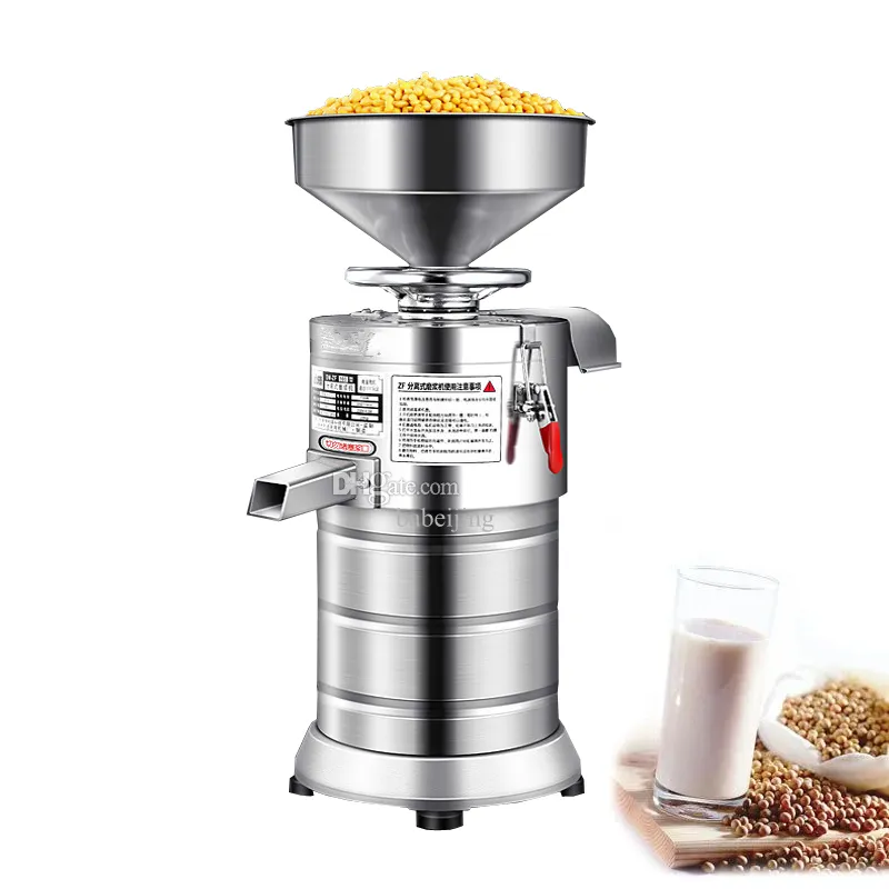 Máquina de leche de soja, máquina comercial de molienda de leche de soja de acero inoxidable