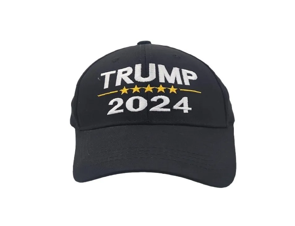 Presidential Election 2024 Trump Hat Embroidery Letters Baseball Caps Unisex Adjustable Snapback Trump USA Hip Hop Peak Cap Headwe4410416