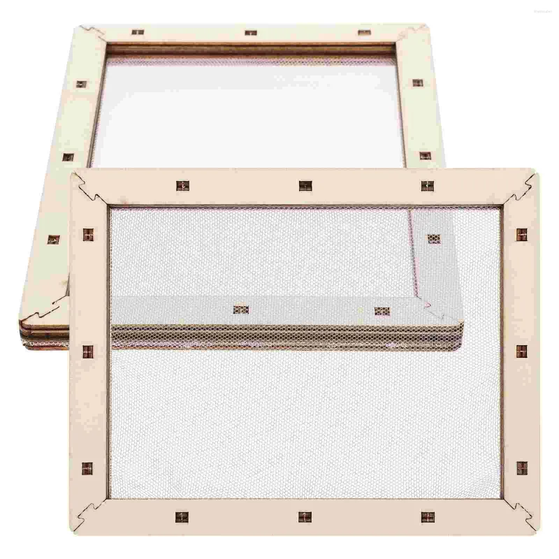 Frames DIY Paper Making Screen Mould Wooden Frame Mesh From Dresscuten
