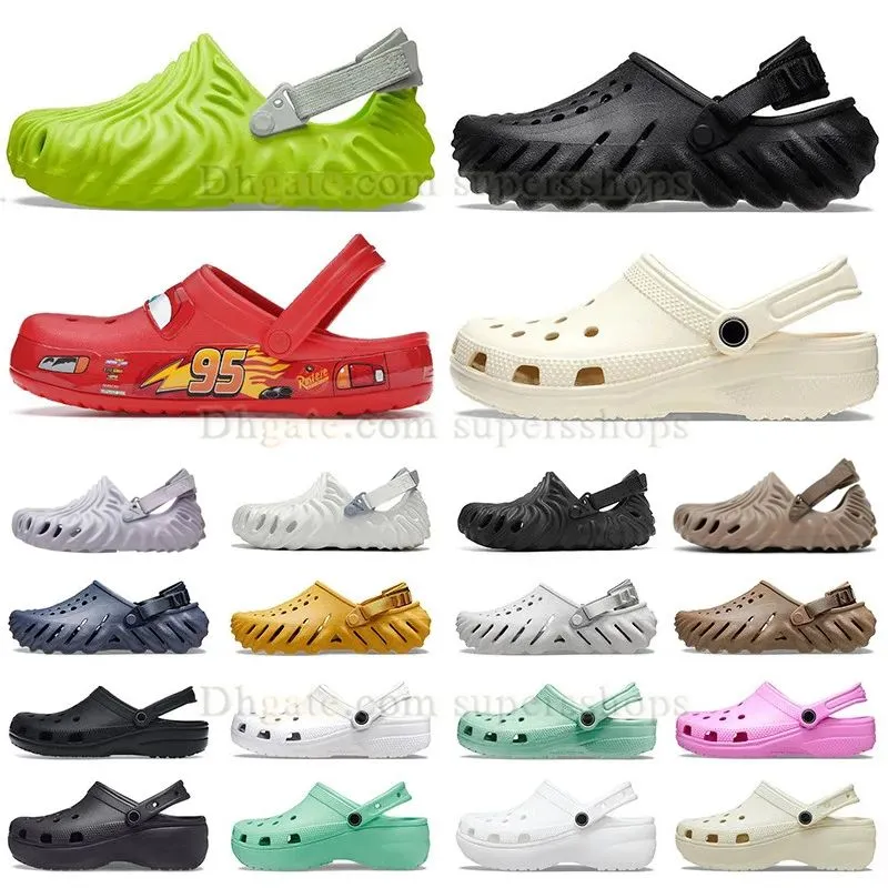 Klassieke krokodillen kinderschoensandalen Mujer Vingerafdruk Met charmes klompen beroemde pantoffels platformslippers slippers muiltjes bostons dames Heren Urchin Salehe Horchata