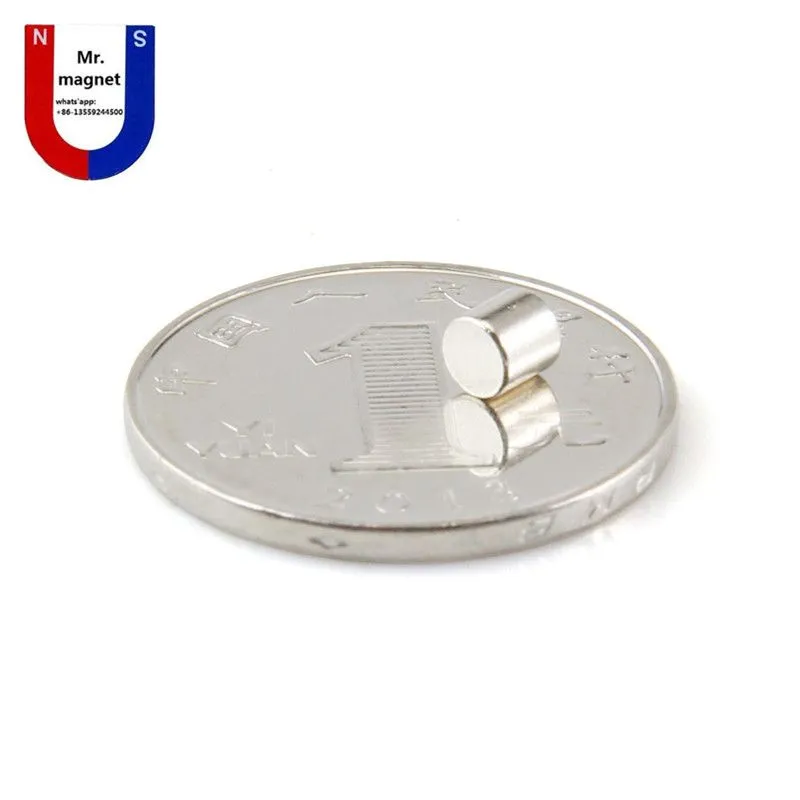 4mmx4mm super strong neo neodymium magnets 44mm n35 magnet d44 permanent magnet 4x4mm rare earth magnet 4mm x 4mm 4x4 magnet