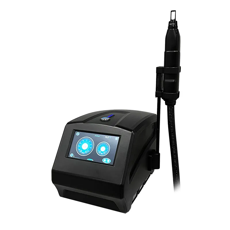 Picosegundo 1064 nm 755nm 532nm Pico q switch Nd Yag Peça de mão para remoção de tatuagem com alça Q-Switch de alta energia incluída 3 unidades de cabeça de tratamento a laser