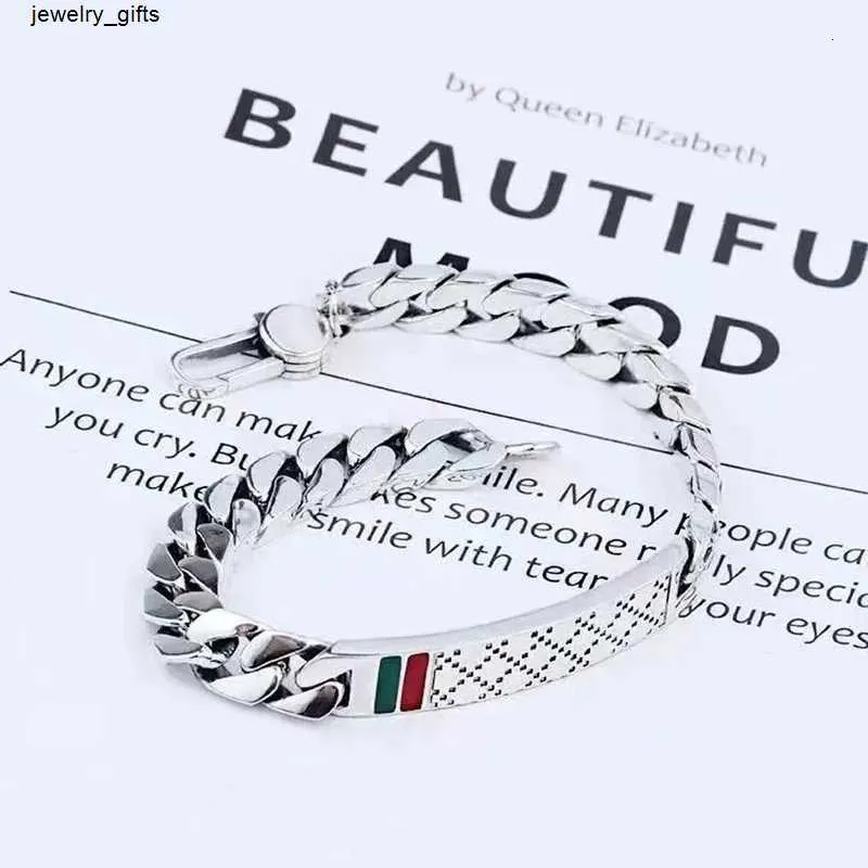 Luxury Fashion Bracelets Top Quality 100% 925 Sterling Silver Bracelet for Men Valentine Day Gift Women Couple Jewelry Summer Beach Free Party Shipping