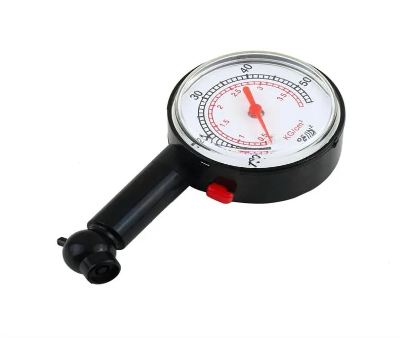 Bilmotorcykel Dial Tire Air Pressure Gauge Meter Hög Precision Bildäcktryck Mätning för bildiagnostiska verktyg6340110