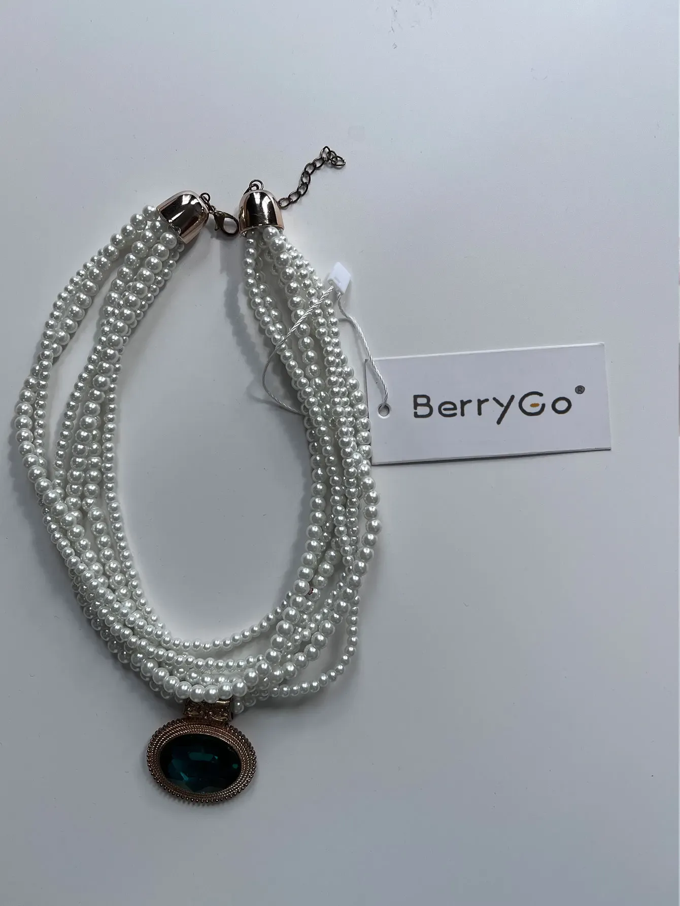 Torques Berrygo New Elegant Large White Imitation Pearls perles Perles Neck Chains Collier Collier pour femmes Bijoux de mariage Collier 2023