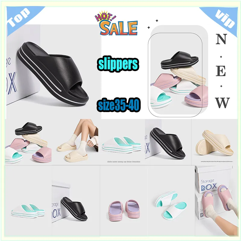 Femmes Designer Pantoufles Floral Pantoufle En Cuir Appartements Sandale De Luxe Marque Talon Woody Mules Chaussures Lady sandales Plat Été Plage Taille -40