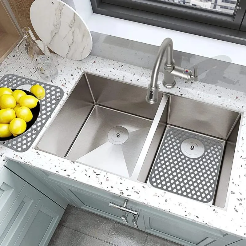 キッチン蛇口多機能中空アクセサリー熱断熱クイックドレインシンクマットパッドプロテクター皿乾燥