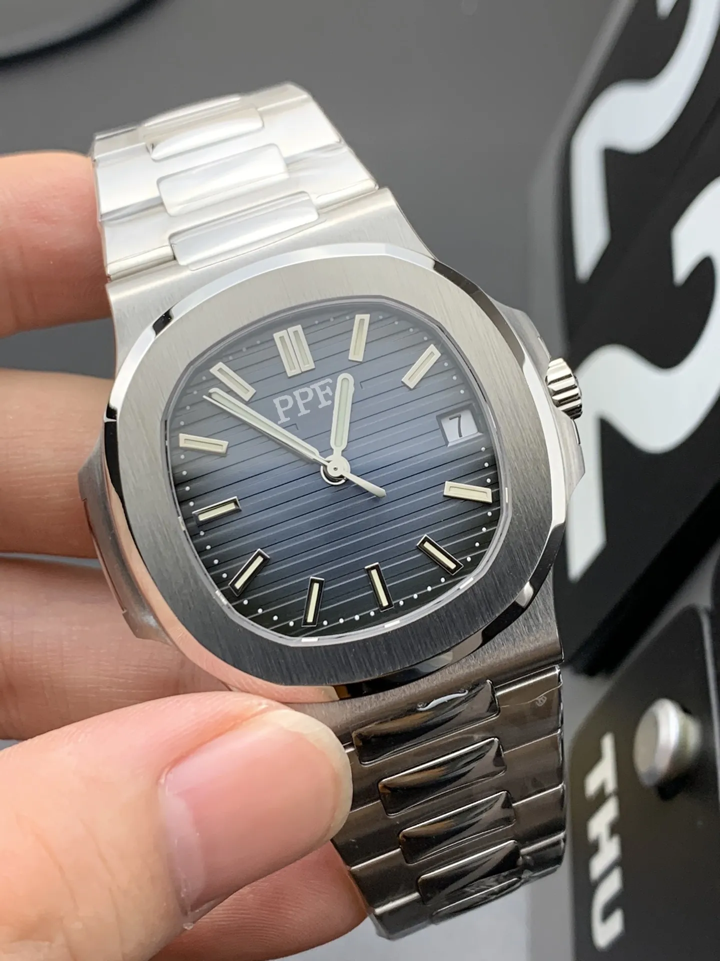 2024 Luksusowe męskie zegarki designerskie zegarki 40 mm Wysokiej jakości szafirowe szklane wodoodporne 904L Blue Diaste Rose Gold Watches Szwajcarski sportowy sport