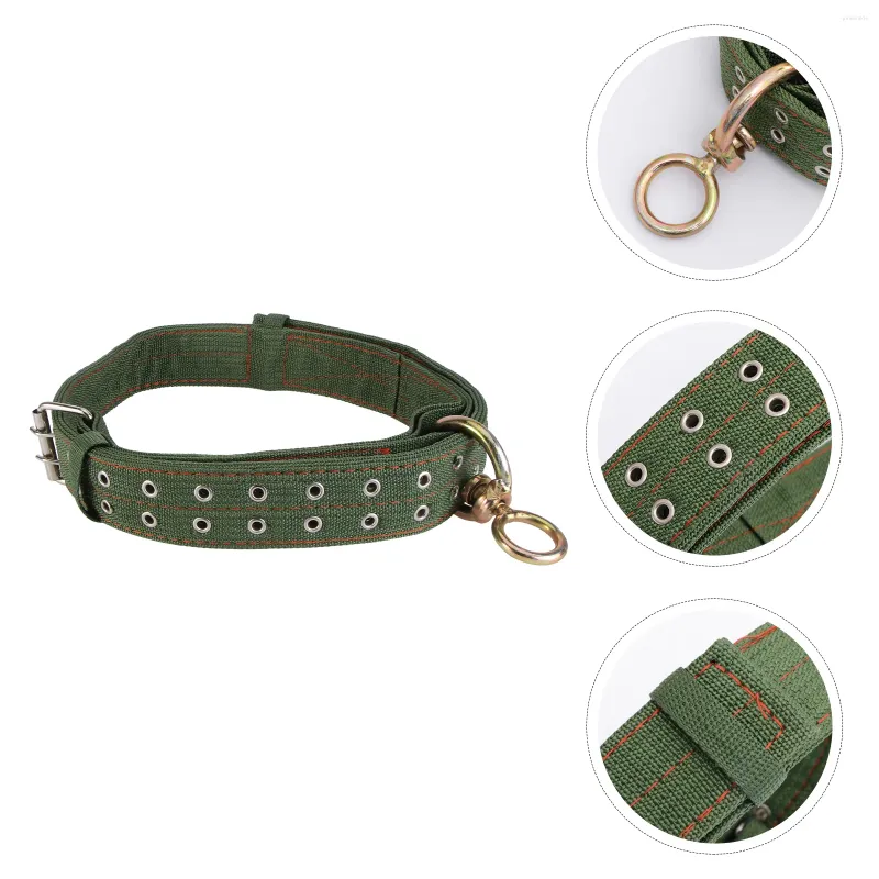 Hundhalsar Tie Cow Collar Bältes boskap Traction Rope Animal Hus.