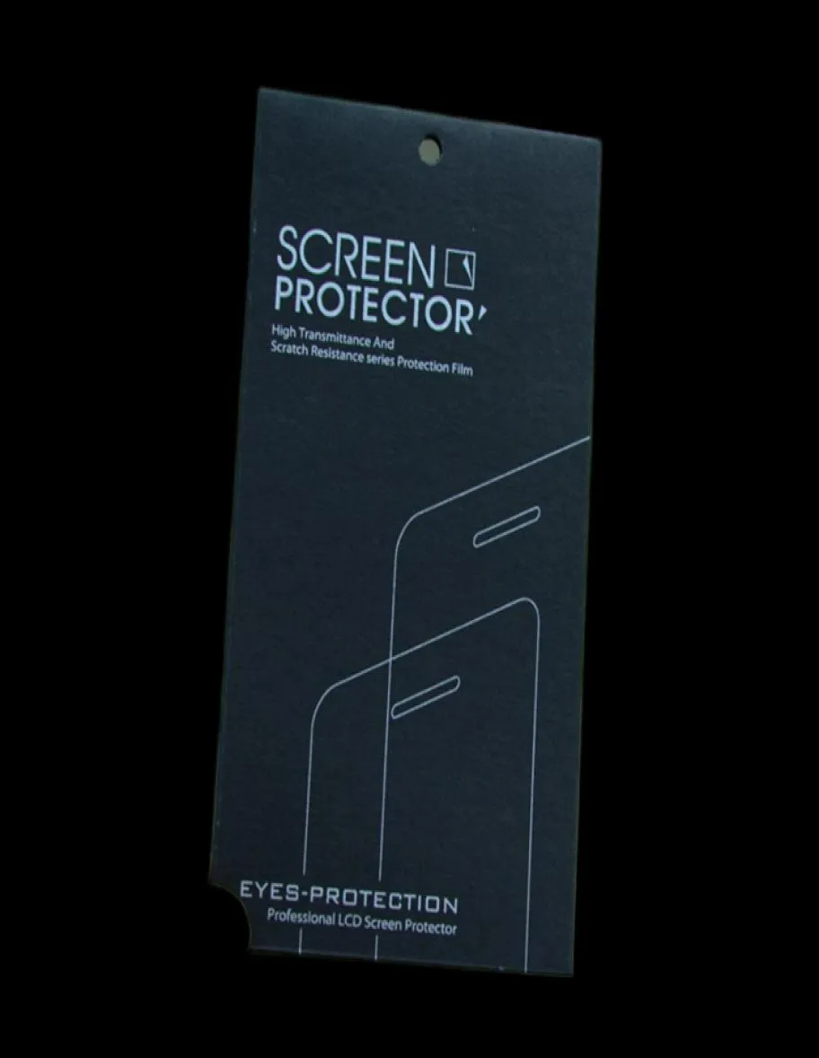 Universal Tempered Glass Screen Protector Kraft Retail Packaging Box för iPhone 12 11 Pro XR XS Max 8 7 6S SE2 SAMSUNG S20 Ultra9884925
