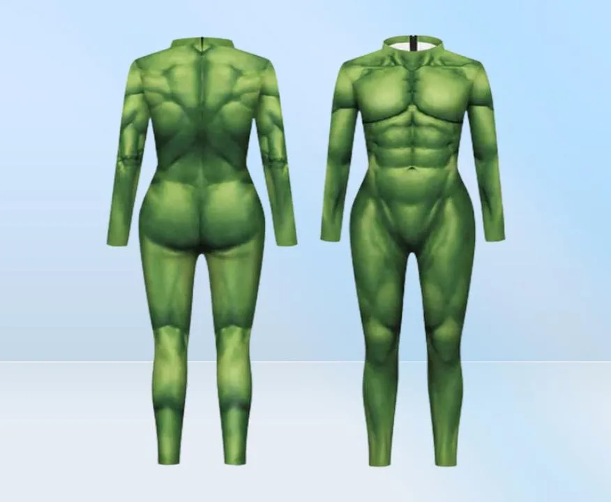 Stage Wear Supereroe Bruce Banner Hulk Sexy Cosplay Vieni Uomo Donna Tute unisex Halloween Party Collant Zentai Tuta T23054716