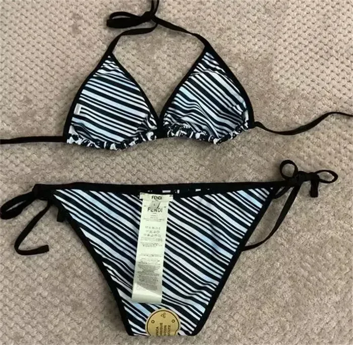 Designer dames bikiniset met effen kleur en lage taille - sexy strandbadkleding
