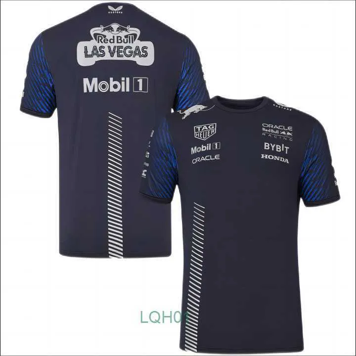 メンズTシャツTシャツTシャツF1チームスーツレーシングスーツサイクリングシャツクイック乾燥サマーワークカースーツ半袖スポーツウェア5ZQP