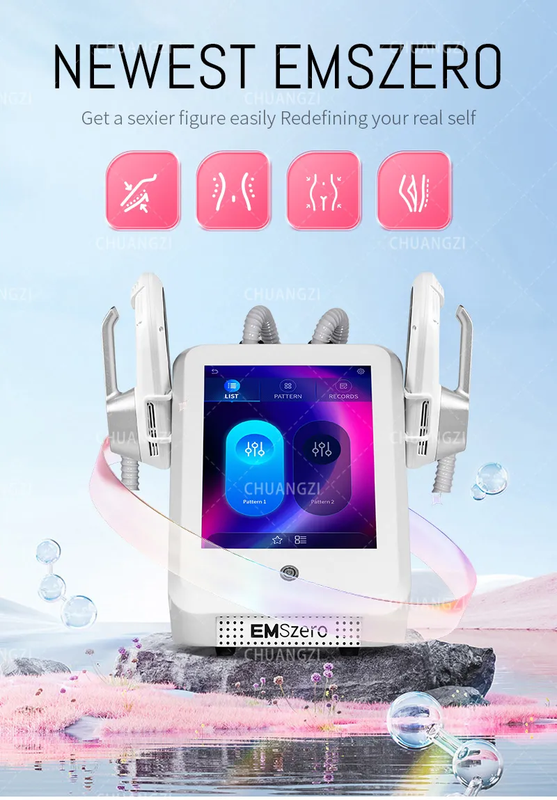 EMS Zero Pro Ultra RF Body Sculpting Machine with 2/4/5 Handles