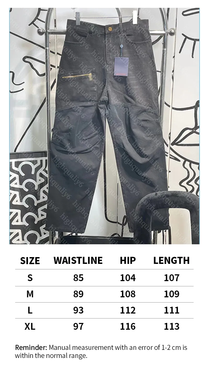 2024 new patchwork printed jeans, European and American style LL heavy-duty fashion pants for both men and women, 